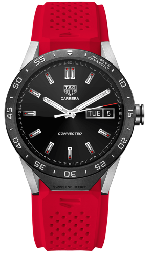 TAG Heuer Carrera Connected Red Strap
